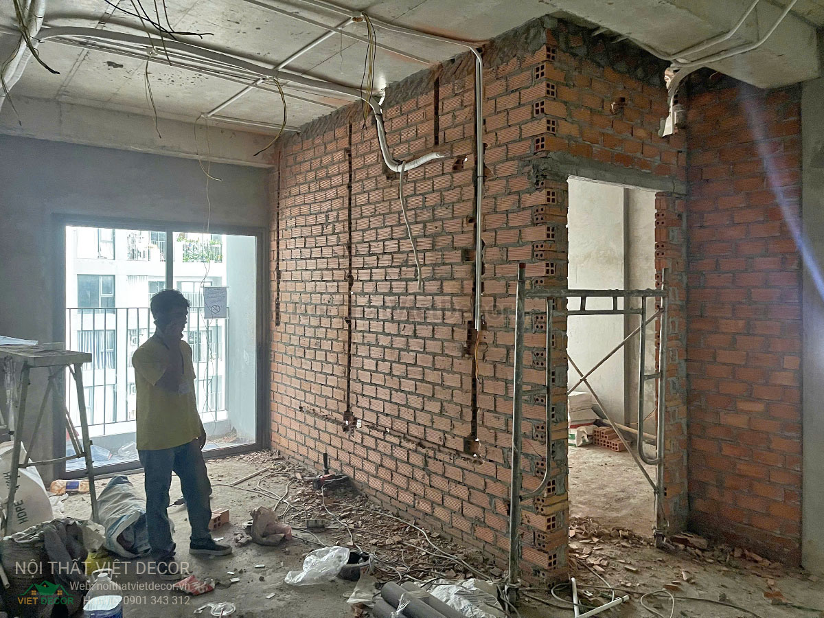 Nội Thất Việt Decor thiết kế thi công trang trí hoàn thiện, nội thất căn hộ 1 phòng ngủ + dự án lavida plus quận 7 tp hồ chí minh