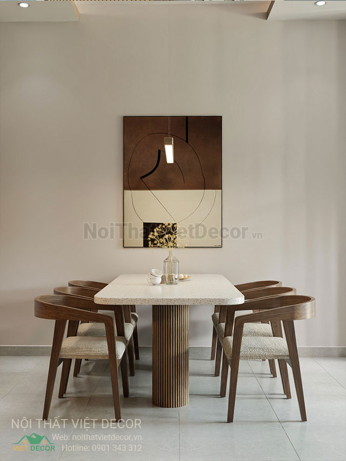 Nội Thất Việt Decor thiết kế thi công nội thất nhà phố phong cách Nhật Bản japandi kết hợp Bắc Âu scandinavian
