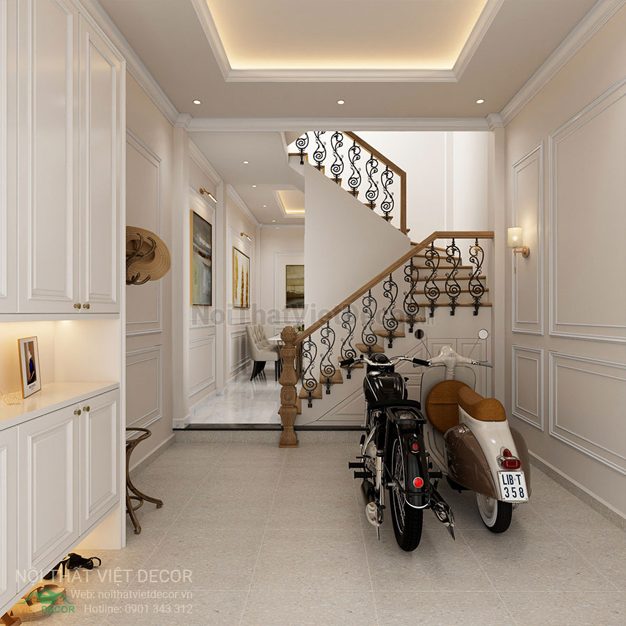 Nội Thất Việt Decor thiết kế thi công nội thất nhà phố phong cách tân cổ điển sang trọng luxury