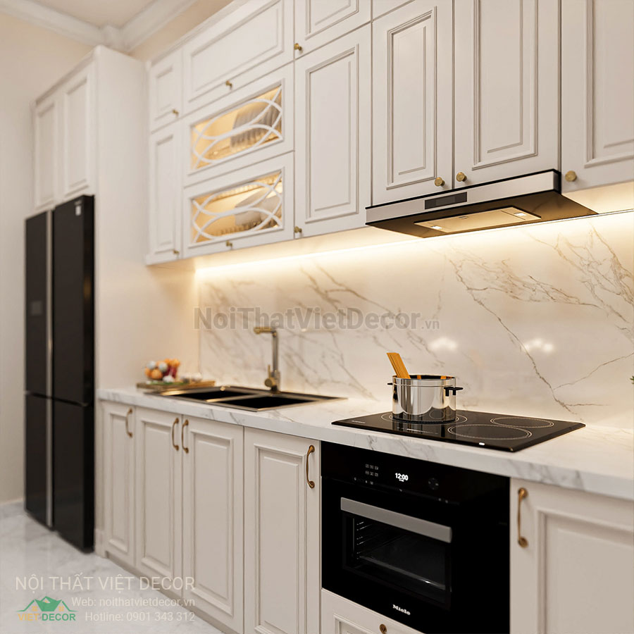 Nội Thất Việt Decor thiết kế thi công nội thất nhà phố phong cách tân cổ điển sang trọng luxury