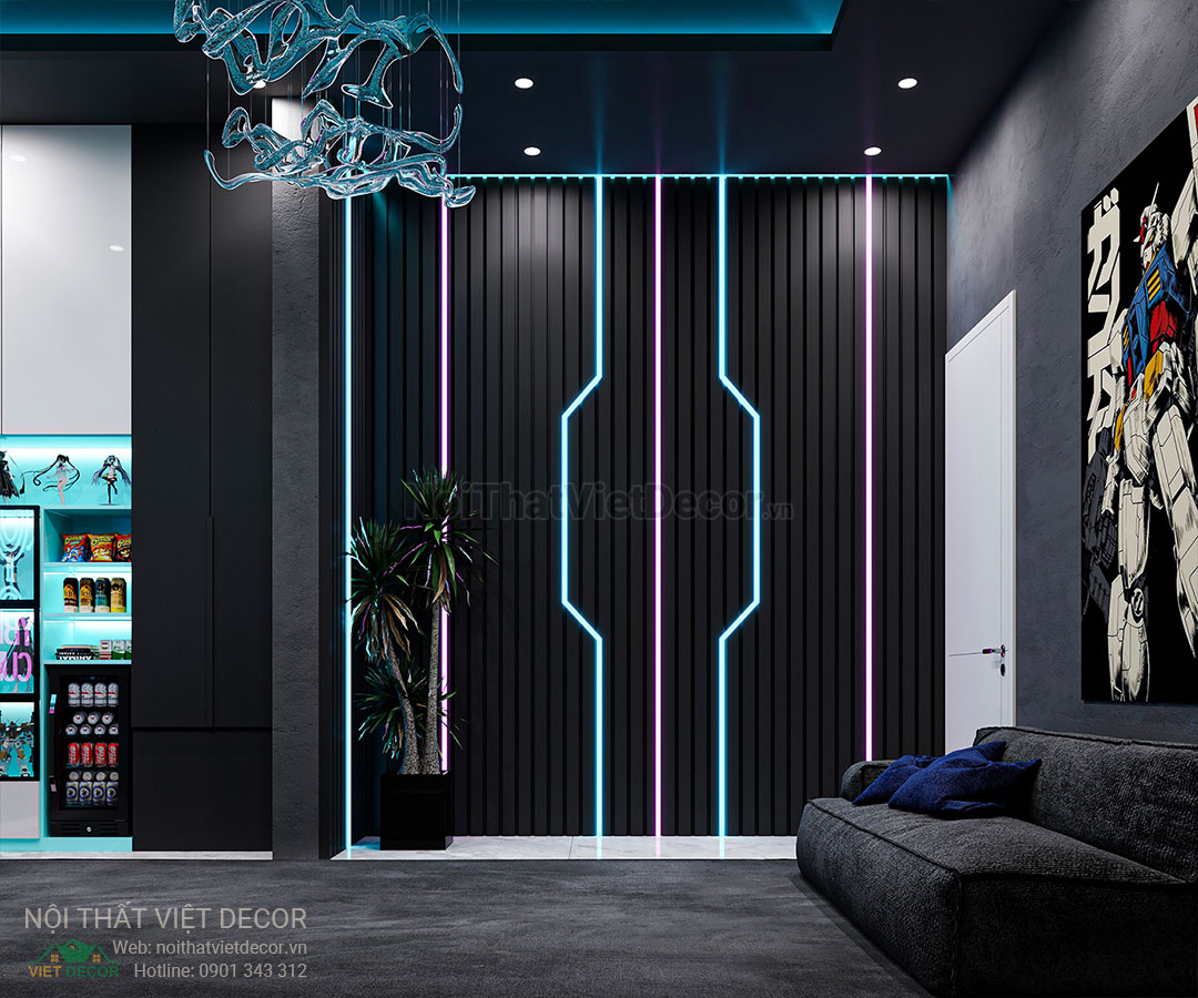 Nội Thất Việt Decor thiết kế thi công nội thất phòng phong cách gaming room