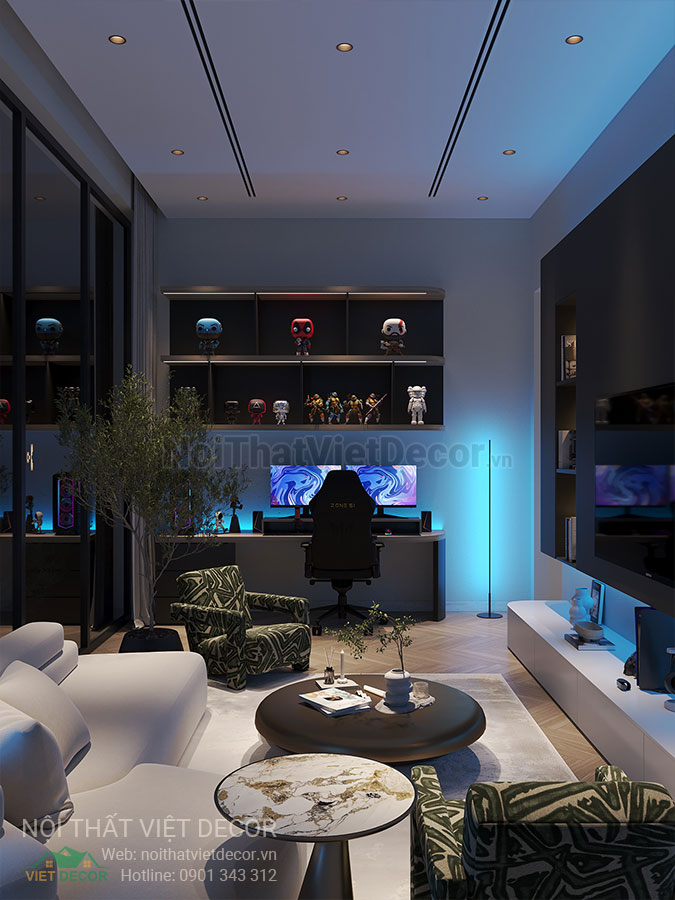Nội Thất Việt Decor thiết kế thi công nội thất phòng phong cách gaming room