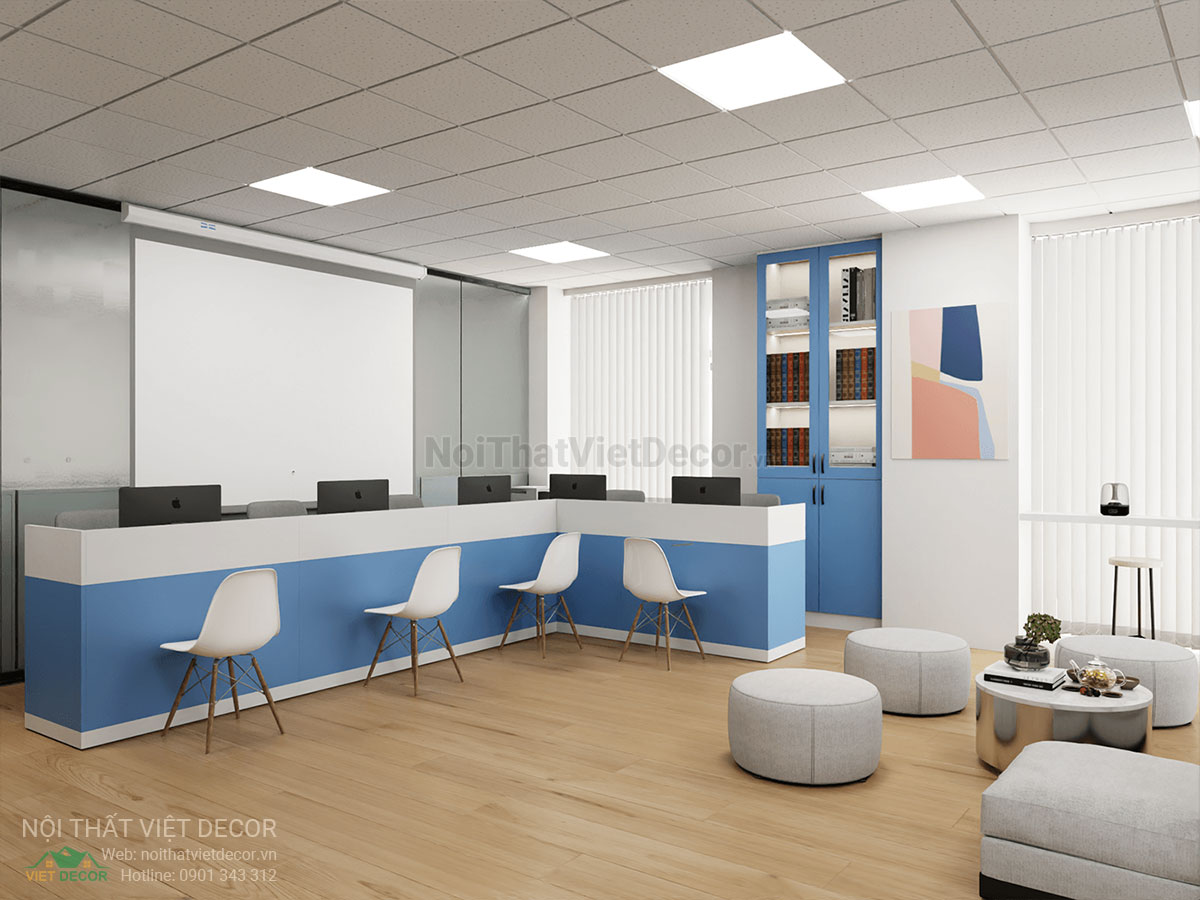 Nội Thất Việt Decor thiết kế thi công nội thất văn phòng làm việc phong cách hiện đại modern