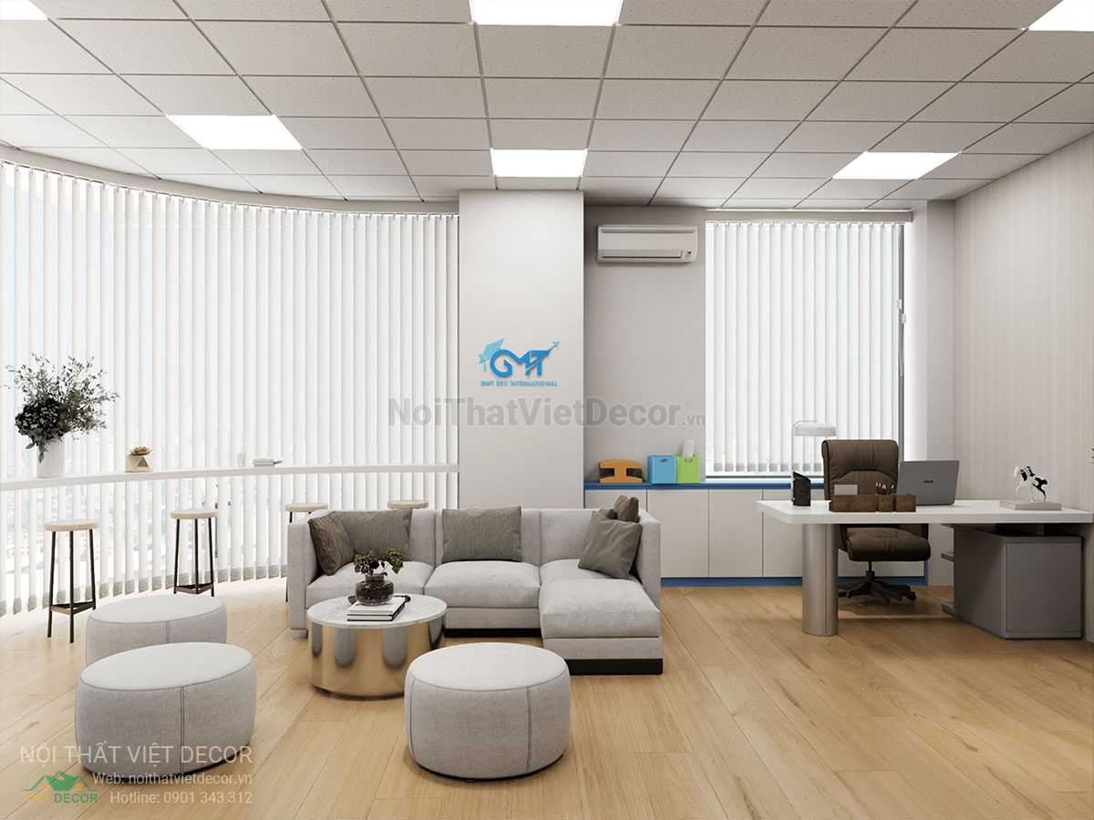 Nội Thất Việt Decor thiết kế thi công nội thất văn phòng làm việc phong cách hiện đại modern