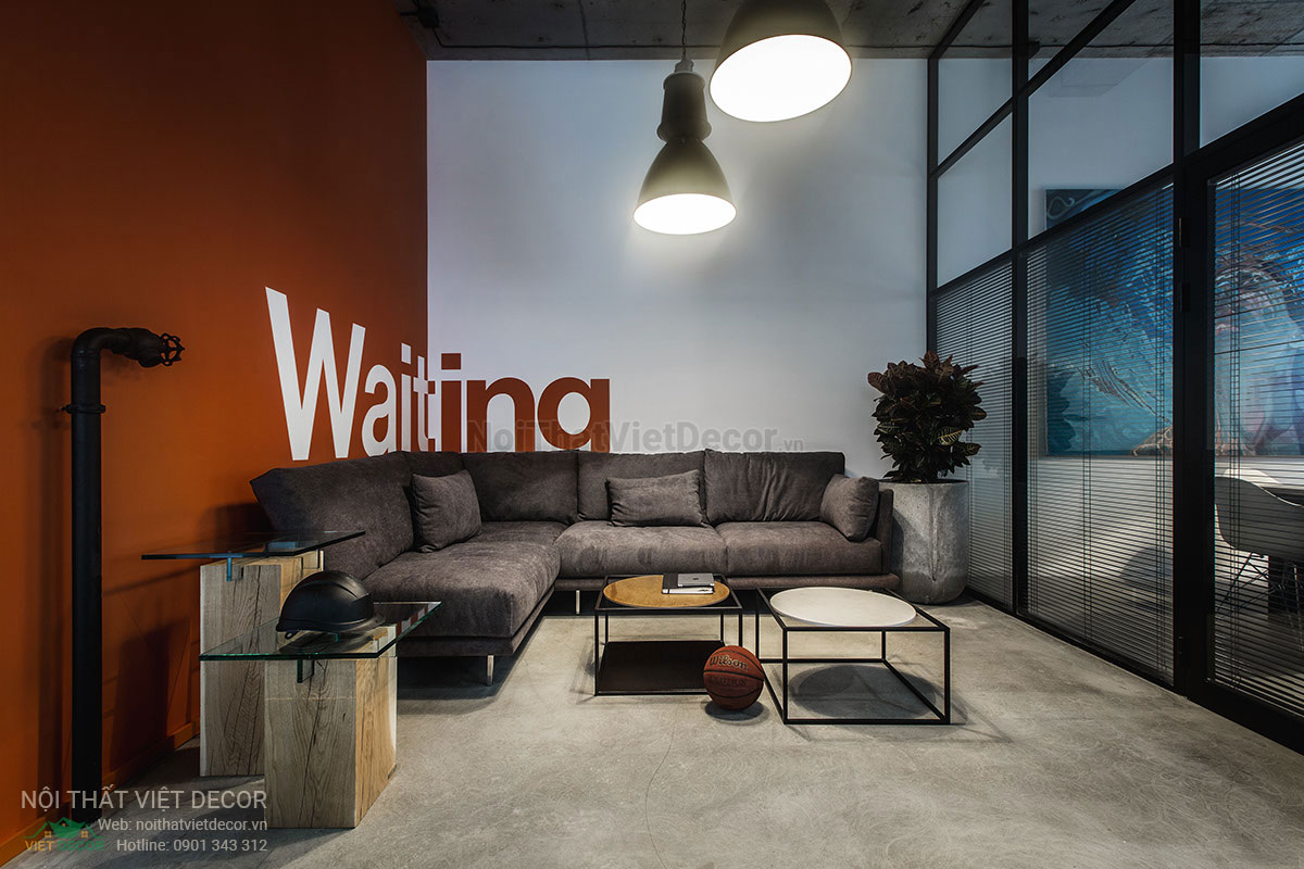 Nội Thất Việt Decor thiết kế thi công nội thất văn phòng làm việc phong cách công nghiệp industrial style