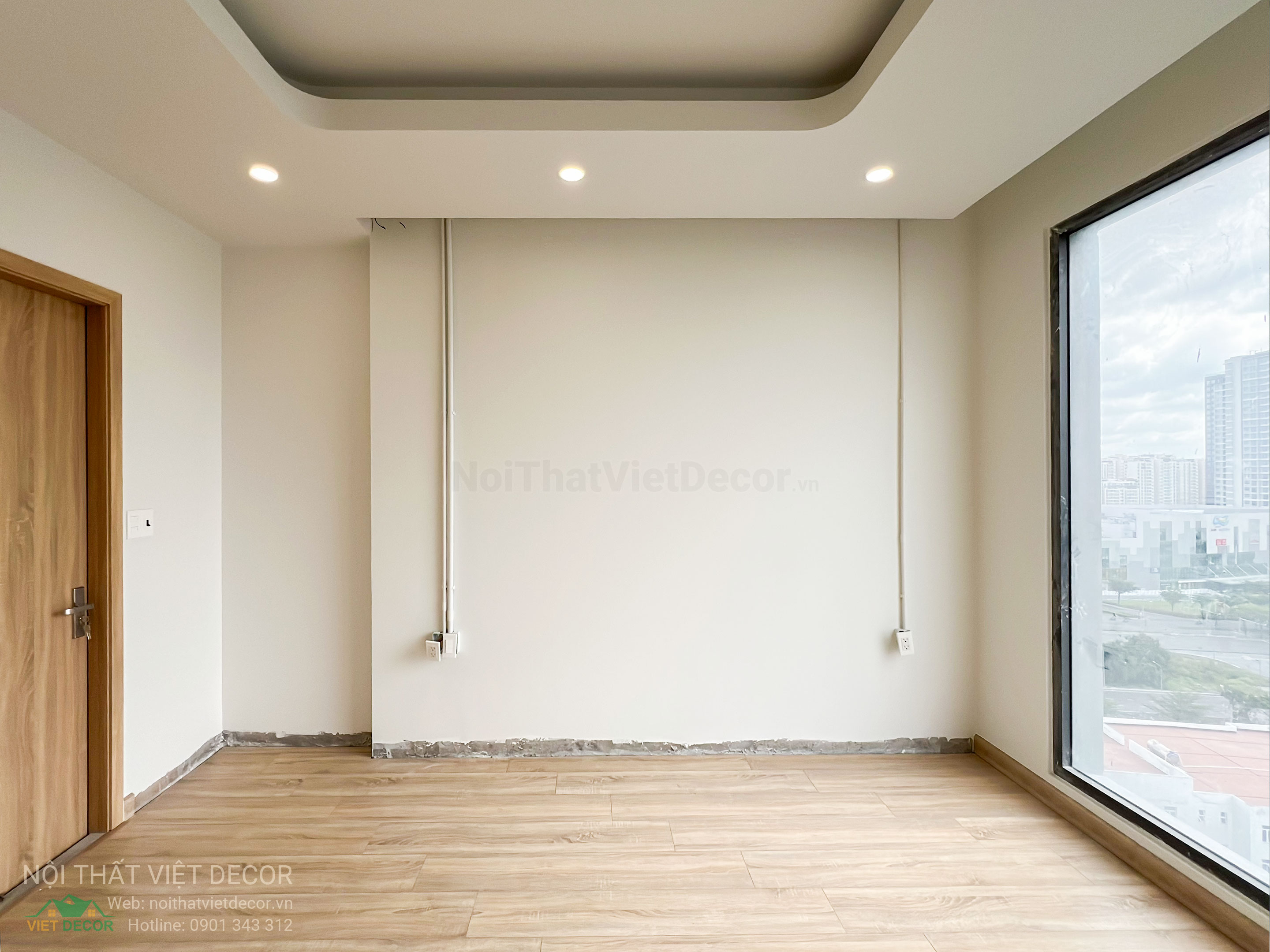 Nội Thất Việt Decor thiết kế thi công trang trí xây dựng hoàn thiện, nội thất căn hộ 3 phòng ngủ dự án chung cư Lavida Plus quận 7 phường Tân Hưng tp HCM nghiệm thu hoàn thiện