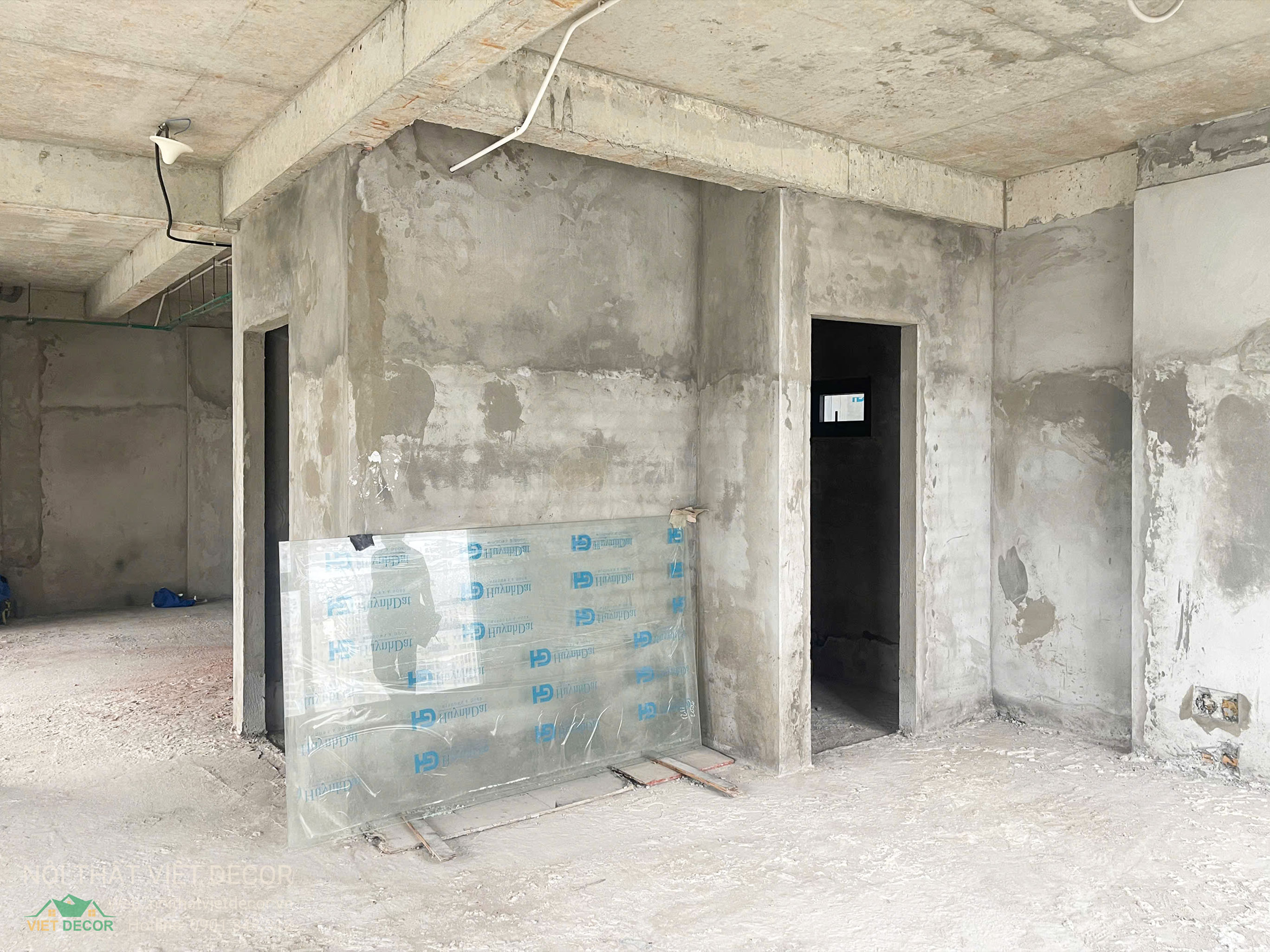 Nội Thất Việt Decor thiết kế thi công trang trí xây dựng hoàn thiện, nội thất căn hộ 3 phòng ngủ dự án chung cư Lavida Plus quận 7 phường Tân Hưng tp HCM khảo sát hiện trạng