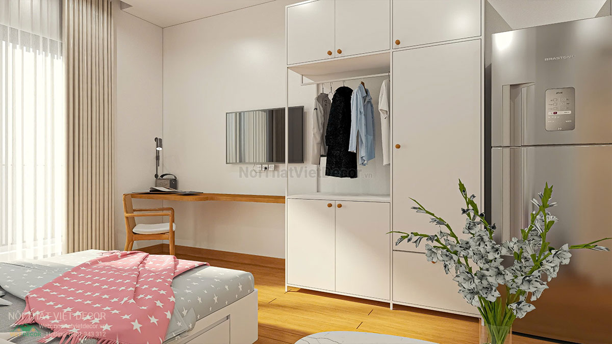 Nội Thất Việt Decor thiết kế thi công nội thất căn hộ officetel dự án Lavida Plus quận 7 thành phố Hồ Chí Minh