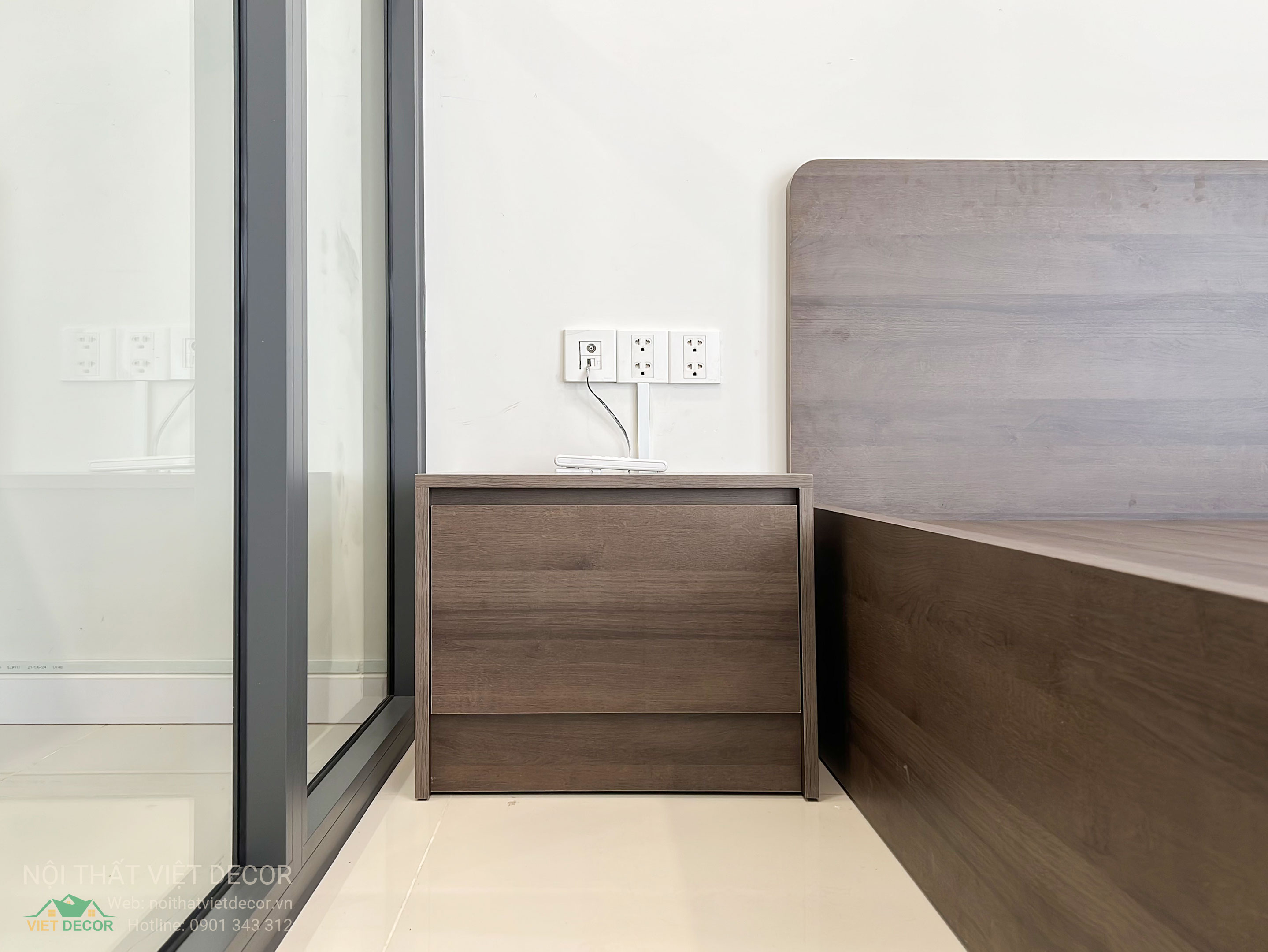 Nội thất Việt Decor thiết kế thi công nội thất căn hộ officetel chung cư Lavida Plus phường Tân Hừng Tp HCM