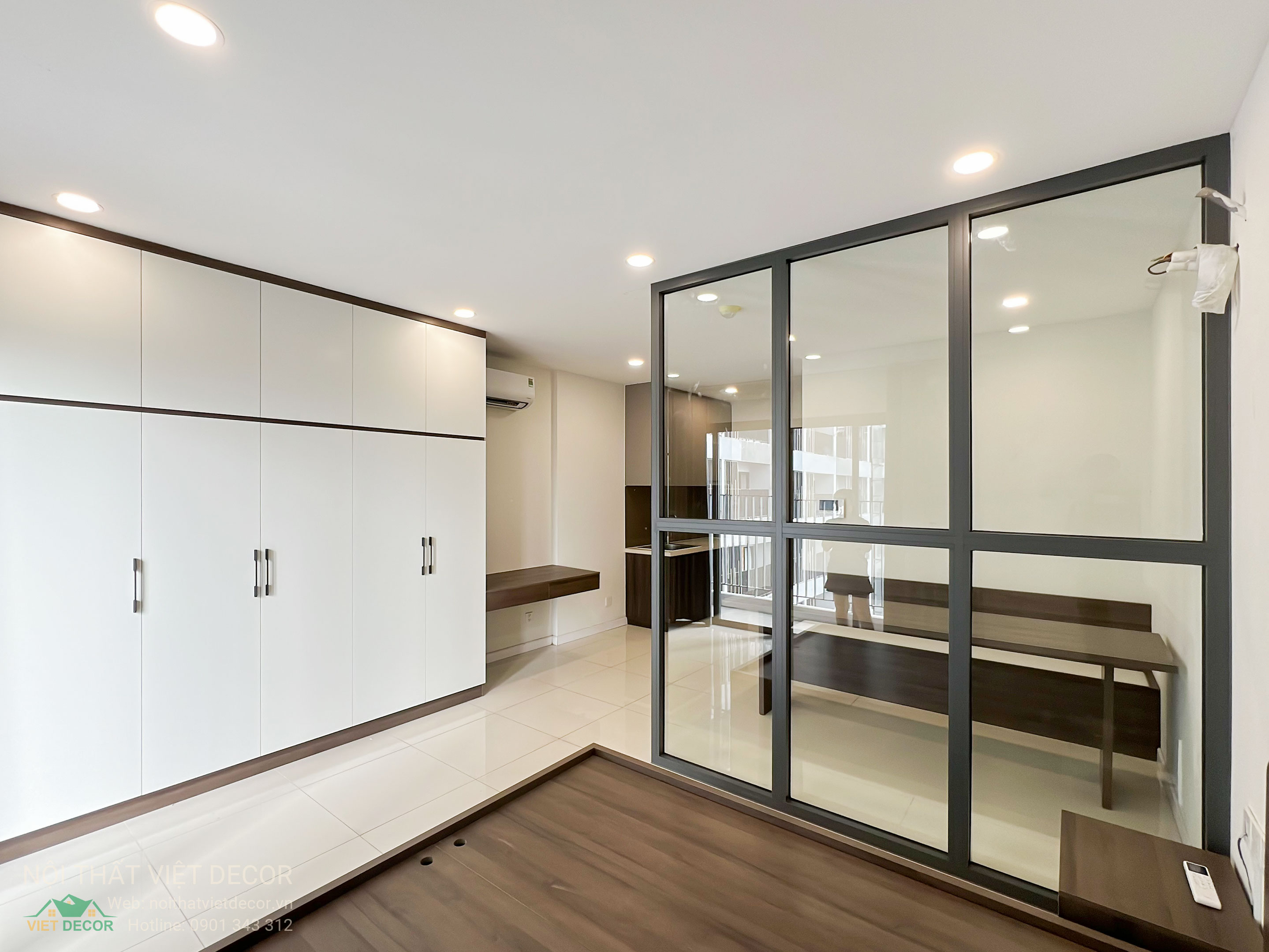 Nội thất Việt Decor thiết kế thi công nội thất căn hộ officetel chung cư Lavida Plus phường Tân Hừng Tp HCM