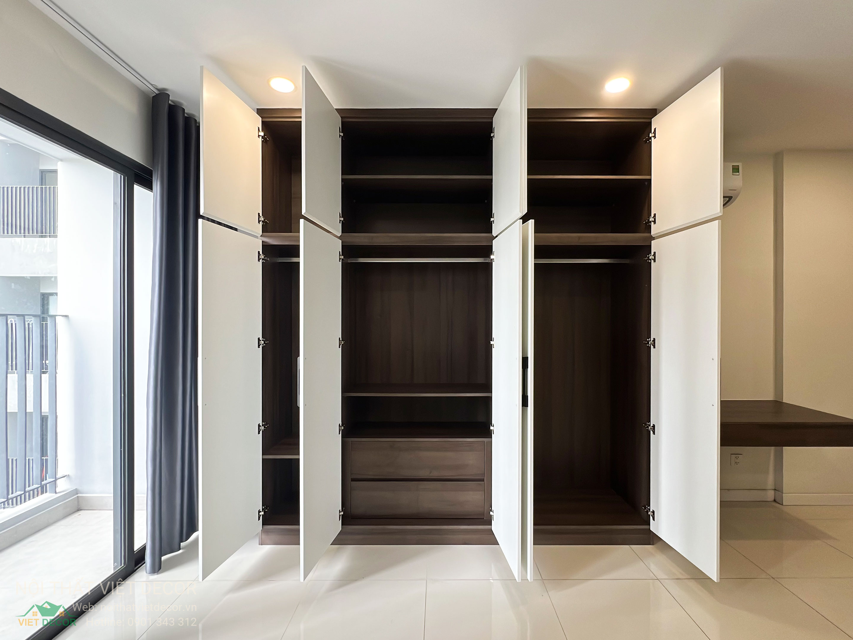 Nội thất Việt Decor thiết kế thi công nội thất căn hộ officetel chung cư Lavida Plus phường Tân Hừng Tp HCM