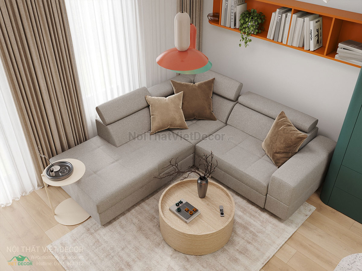 Nội Thất Việt Decor thiết kế thi công nội thất căn hộ phong cách color block