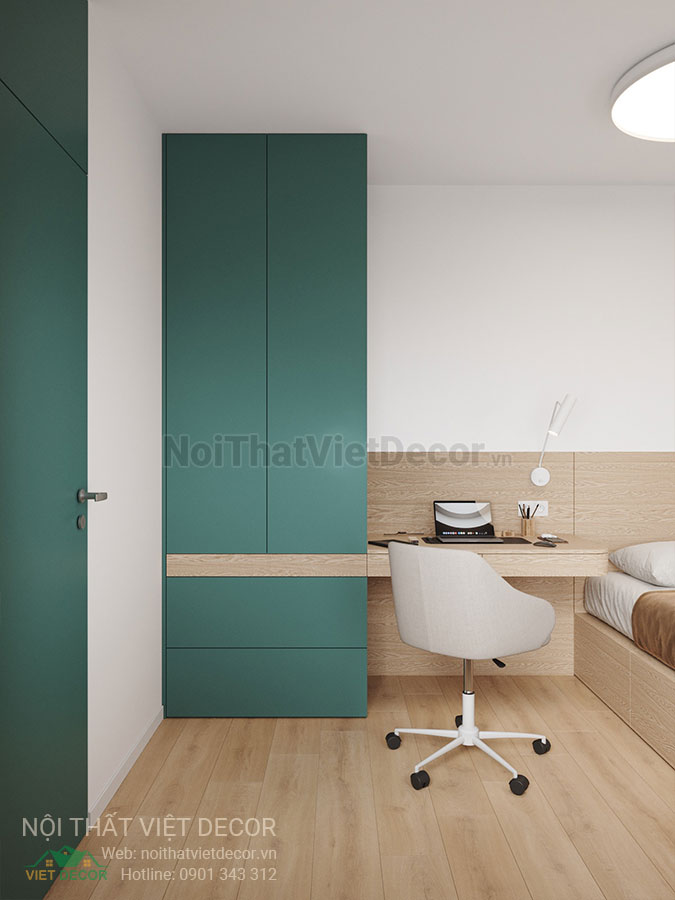 Nội Thất Việt Decor thiết kế thi công nội thất căn hộ phong cách color block