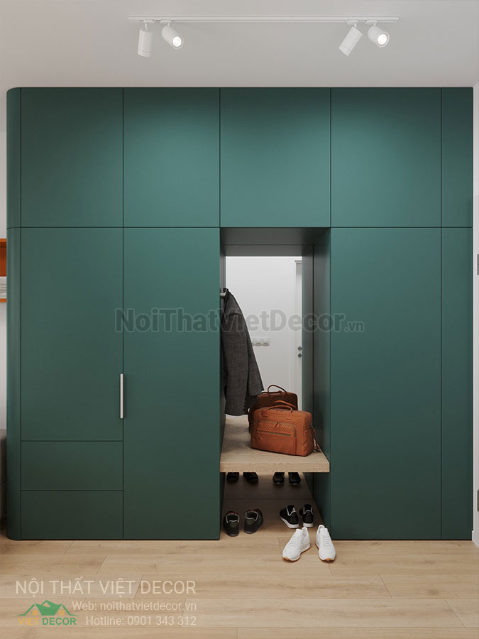 Nội Thất Việt Decor thiết kế thi công nội thất căn hộ phong cách color block