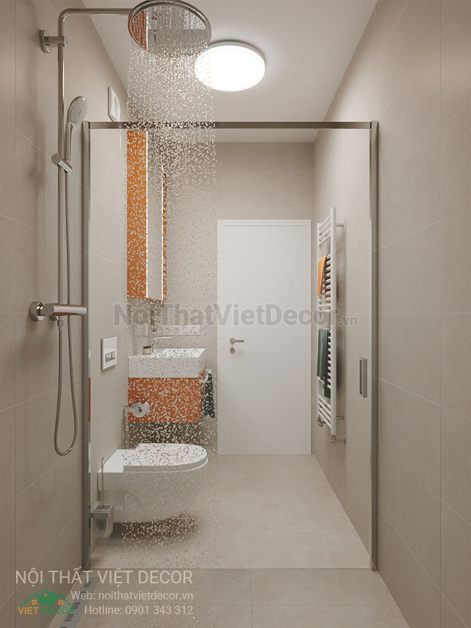 Nội Thất Việt Decor thiết kế thi công nội thất căn hộ phong cách color block