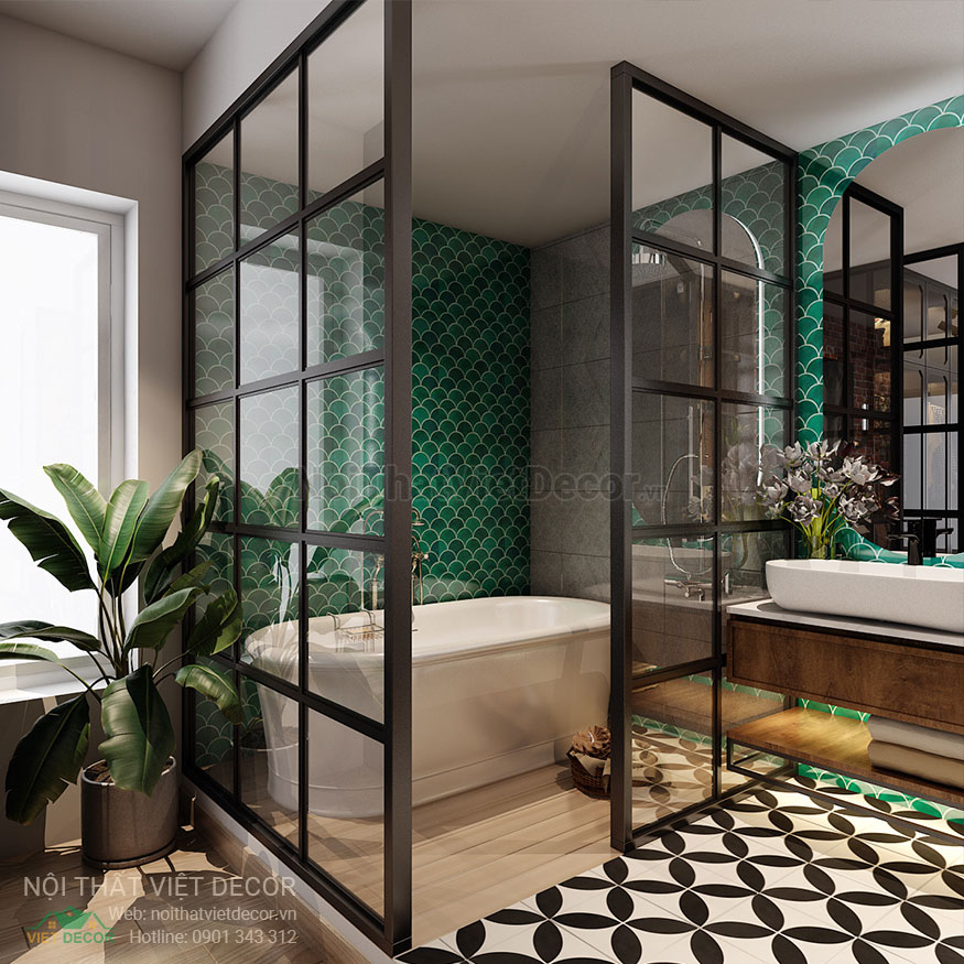 Nội Thất Việt Decor thiết kế thi công nội thất căn hộ phong cách công nghiệp industrial