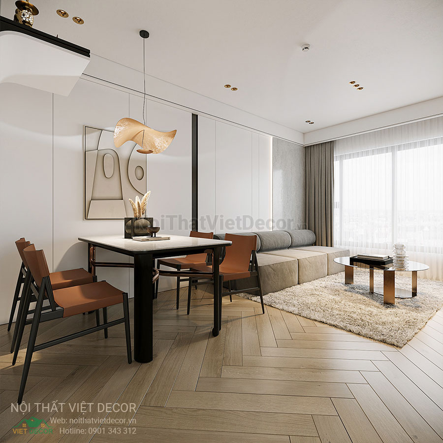 Nội Thất Việt Decor thiết kế thi công nội thất căn hộ phong cách hiện đại modern