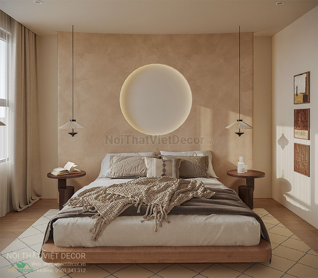 Nội Thất Việt Decor thiết kế thi công nội thất căn hộ phong cách Nhật Bản japandi kết hợp scandinavia