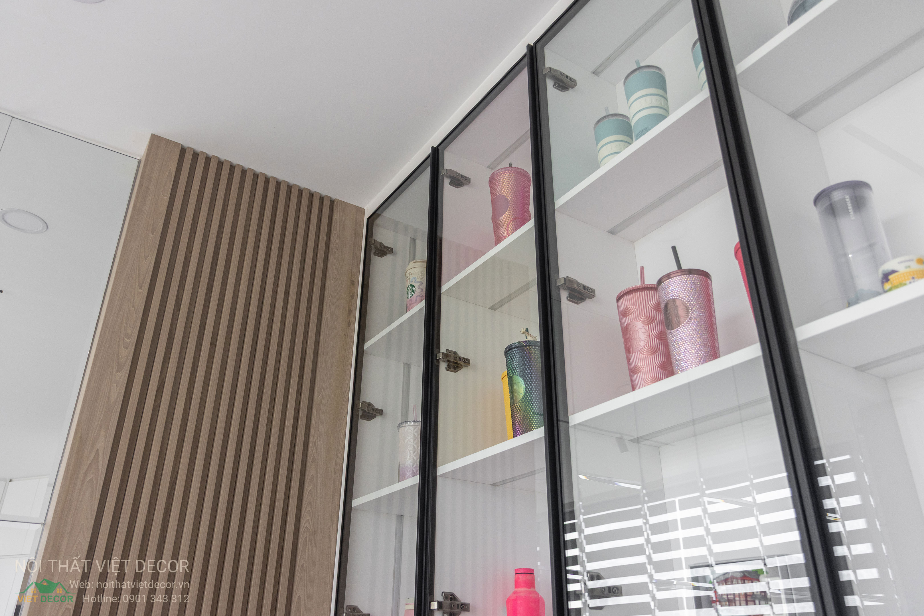 Nội Thất Việt Decor thiết kế thi công trang trí nội thất nhà phố tại phường Long Bình TP HCM, nhà bếp