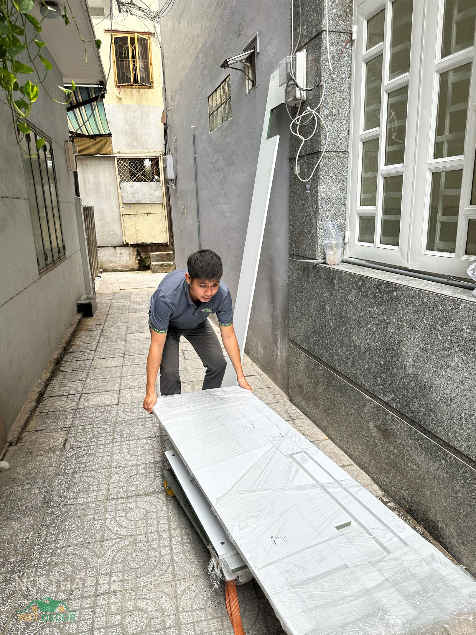 Nội Thất Việt Decor thiết kế thi công tủ bếp chữ I tại quận Phú Nhuận TP HCM