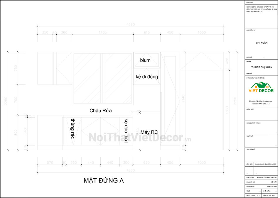 Noithatvietdecor Tủ bếp hiện đại chữ L, khung inox 304 sơn tĩnh điện, cánh kính viền nhôm, mặt đá nhân tạo cao cấp vicostone BQ8221