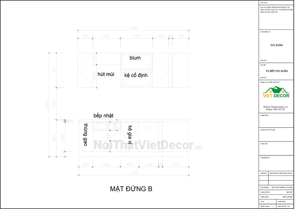Noithatvietdecor Tủ bếp hiện đại chữ L, khung inox 304 sơn tĩnh điện, cánh kính viền nhôm, mặt đá nhân tạo cao cấp vicostone BQ8221