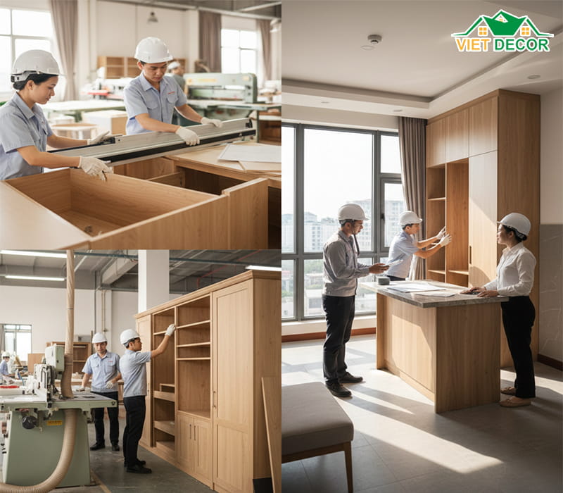 Nội Thất Việt Decor - Đơn vị thi công hoàn thiện chung cư uy tín hàng đầu tại TPHCM