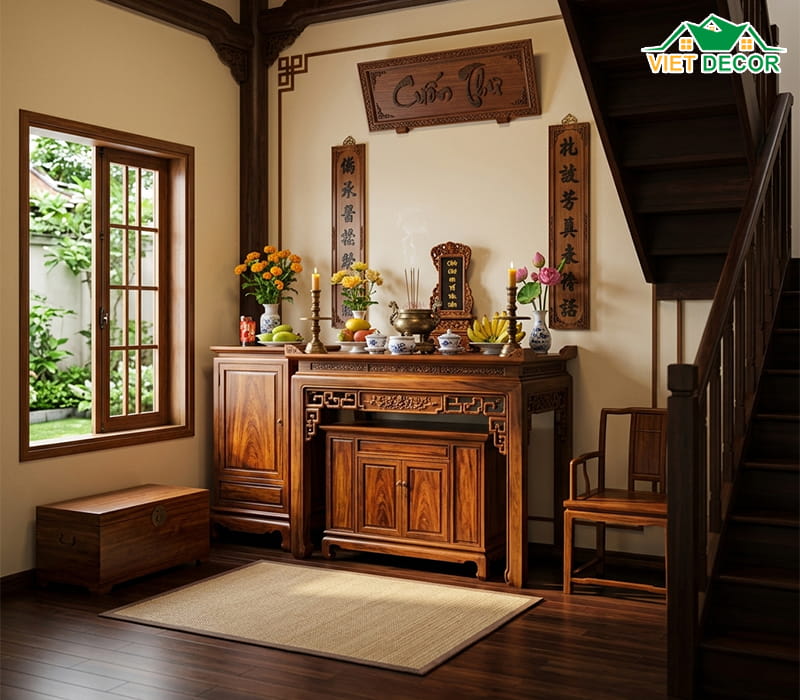 Lựa chọn chất liệu gỗ và tone màu trầm ấm