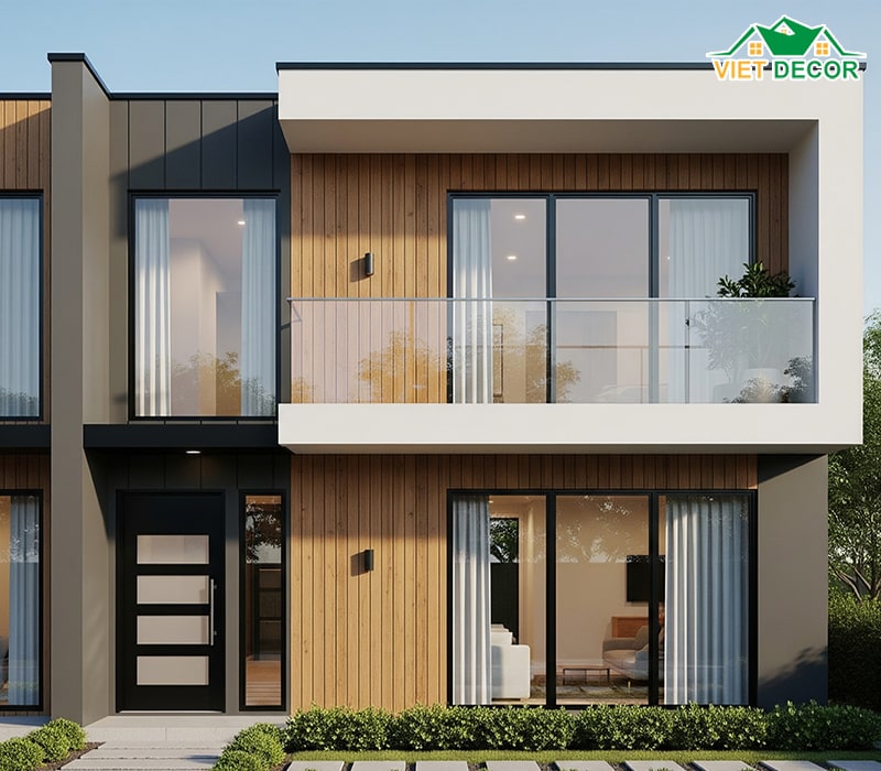 Mẫu thiết kế nhà 4x15 1 trệt 1 lầu 3 phòng ngủ