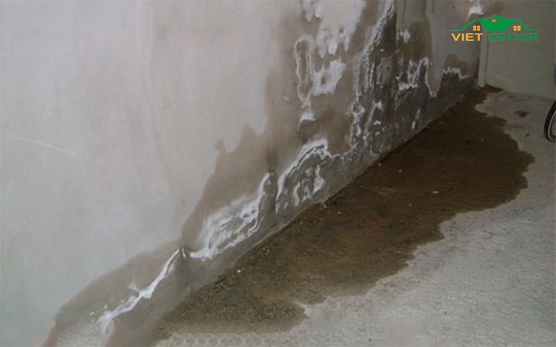 Hướng dẫn chống thấm chân tường nhà