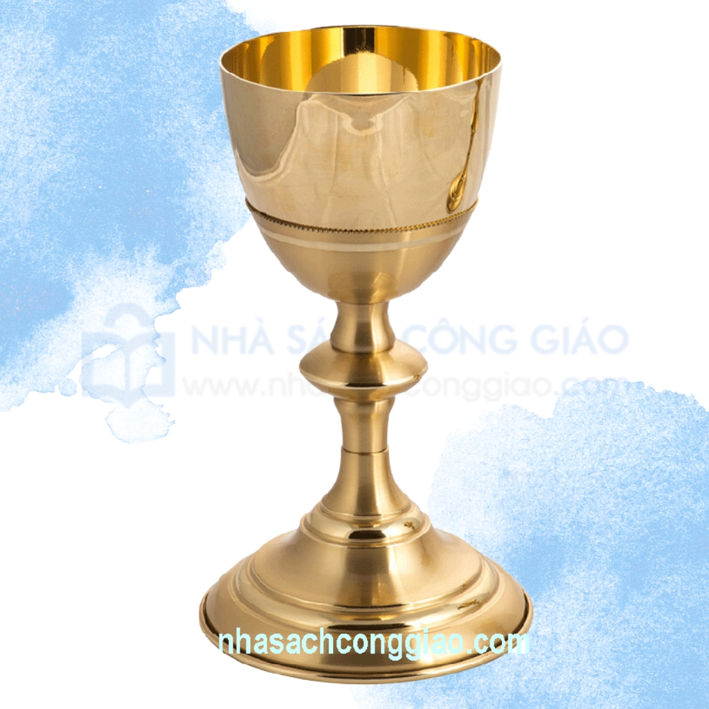 Chén lễ xi vàng CLXV333 Mẫu Tinh tế 19.5cm