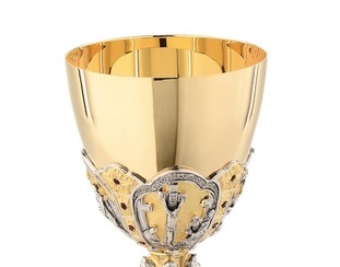 Chén Thánh Italy CLXV2189 mẫu Bữa Tiệc Ly Cenacolo 24cm