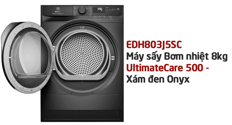 Đánh Giá Máy Sấy Bơm Nhiệt Electrolux 8kg EDH803J5SC