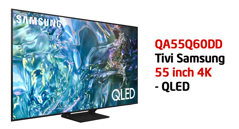 Smart Tivi QLED Samsung 4K 55 inch QA55Q60D (2024)