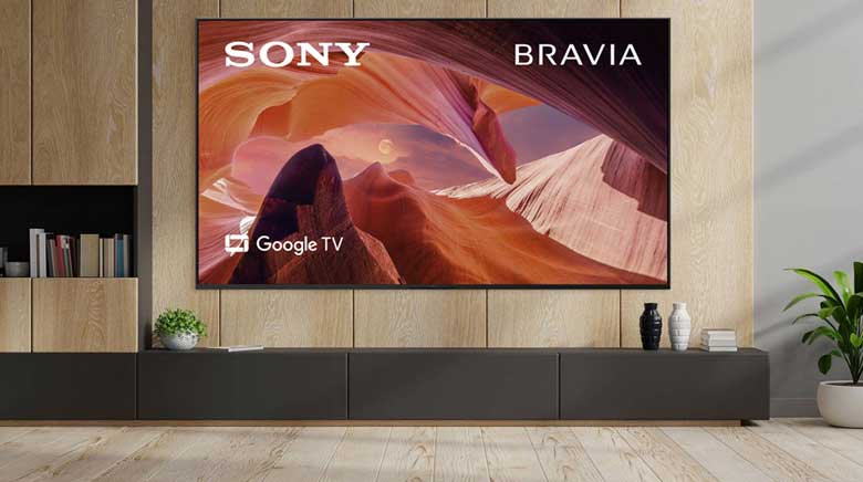Google Tivi Sony 4K 43 inch KD-43X80L - thiết kế