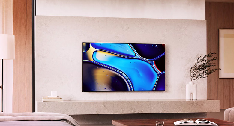 55XR80 - Kết hợp hài hòa với vách tường