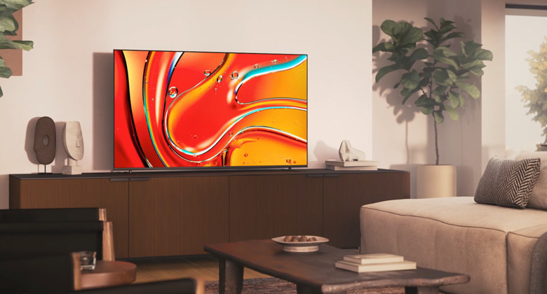 Google Tivi QLED Mini LED Sony AI 4K 75 inch K-75XR70 - Thẩm mỹ hòa hợp. Hòa quyện một cách tự nhiên.
