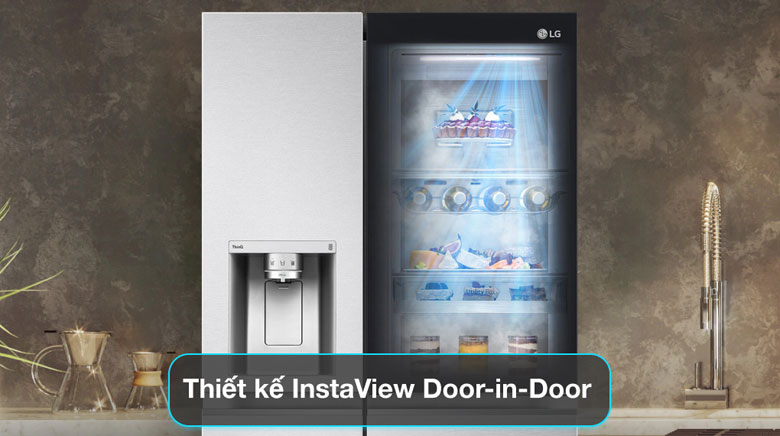 Tủ lạnh LG GR-X257JS - Tổng quan thiết kế