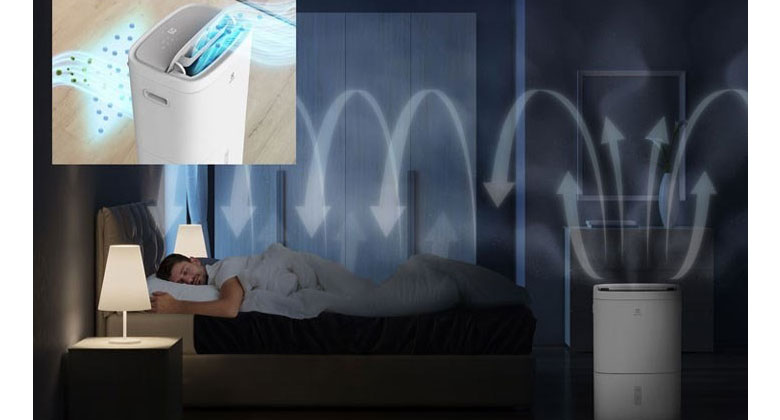 Hút ẩm Electrolux EDH10TRBW1 - Cho giấc ngủ ngon hơn