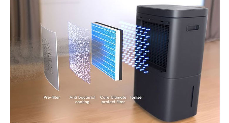 Máy hút ẩm Electrolux EDH12TRBD2 - Bộ lọc kháng khuẩn PureProtect