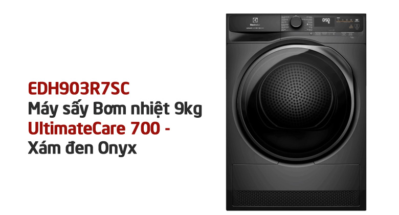 Máy sấy Electrolux EDH903R7SC giá bao nhiêu? Cập nhật 2024 mới nhất