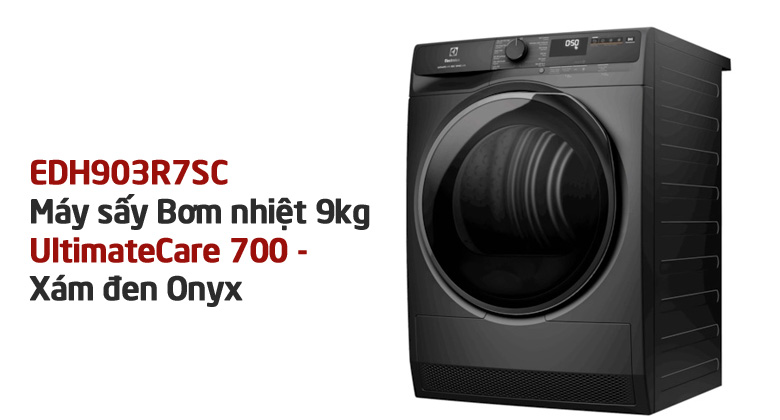 Máy sấy quần áo bơm nhiệt Electrolux 9 kg EDH903R7SC giá bao nhiêu, có gì mới? Tính năng nào nổi bật?