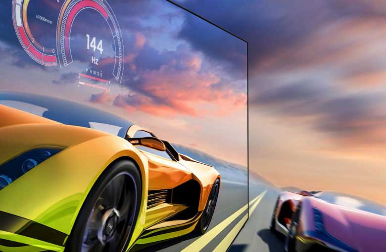 Giá tivi Samsung 75 inch - Trải nghiệm chiến game vô song với tần số quét 4K 144Hz