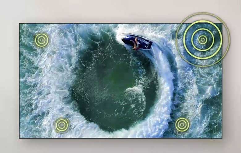 Tivi Samsung QN800C - Khi Âm Thanh Vòm “theo dấu” hình ảnh chuyển động