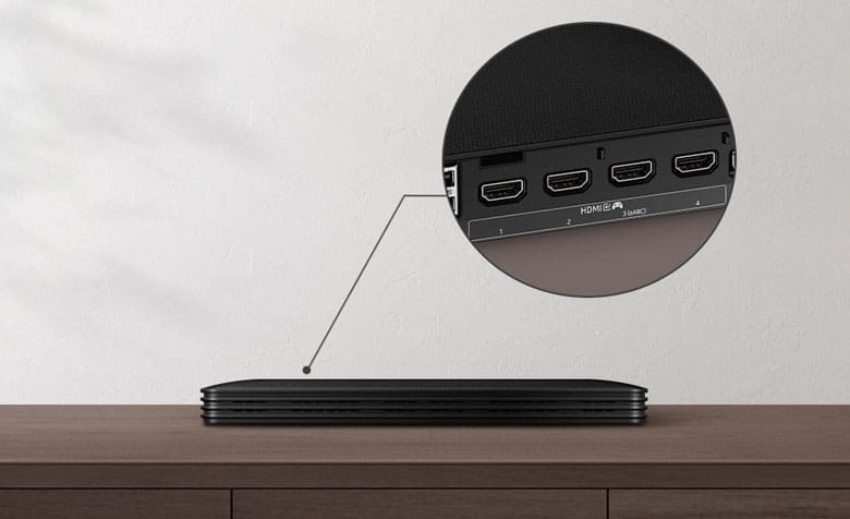 Tivi Neo QLED Samsung 65 inch - Slim One Connect đính kèm