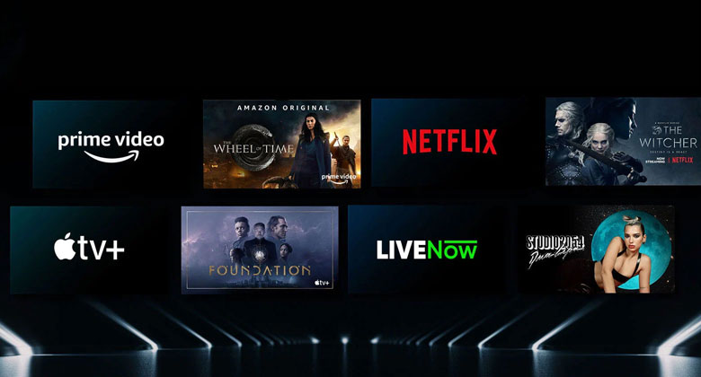 Tivi LG - Truy cập các mục yêu thích của bạn