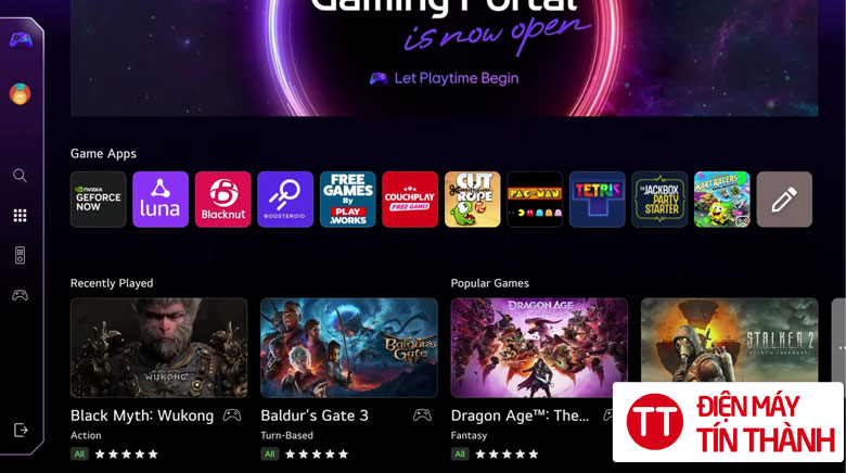 tivi lg 43ua7350 - smart tivi lg ai 4k 43 inch 43ua7350psb - Gaming Portal biến TV thành trung tâm trò chơi đỉnh cao