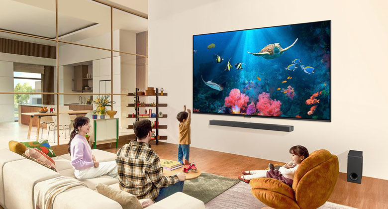 Tivi QNED LG 86 inch - Kích thước bao trùm, khơi nguồn cảm hứng
