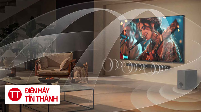 Smart Tivi NanoCell LG AI 4K 43 inch 43NANO80ASA - 43NANO80 - WOW Orchestra, âm thanh đắm chìm nhờ sức mạnh tổng hợp hoàn hảo