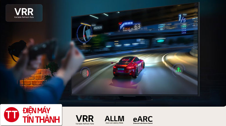 Smart Tivi NanoCell LG AI 4K 43 inch 43NANO80ASA - 43NANO80 - Chơi game mạnh mẽ